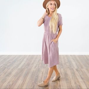 Roxan Textured Dress by Shop Stevie